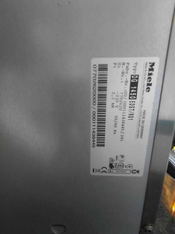 Miele Appareils de cuisine: MIELE DG1450 DAMPFGARER STEAMER – D'occasion à Embrach par mee 3