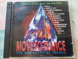 Cd Move to trance - The new sound of techno