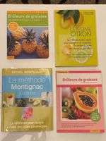 Divers livres cuisine minceur, régimes à choix
