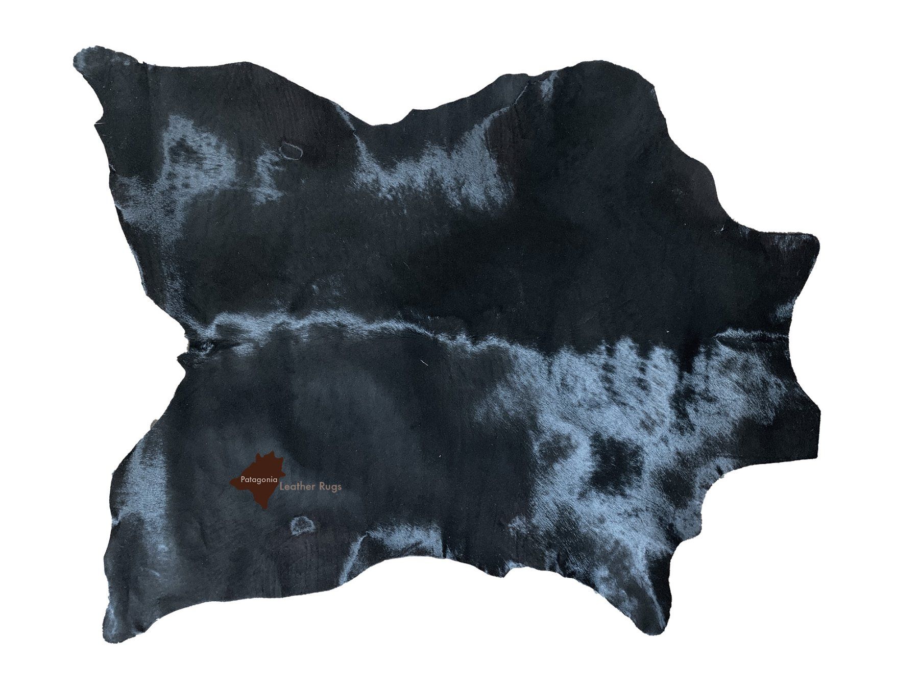 Teppiche: echtes Kalbfell Black – Neu und originalverpackt aus Arbedo von patagonialeatherrugs
