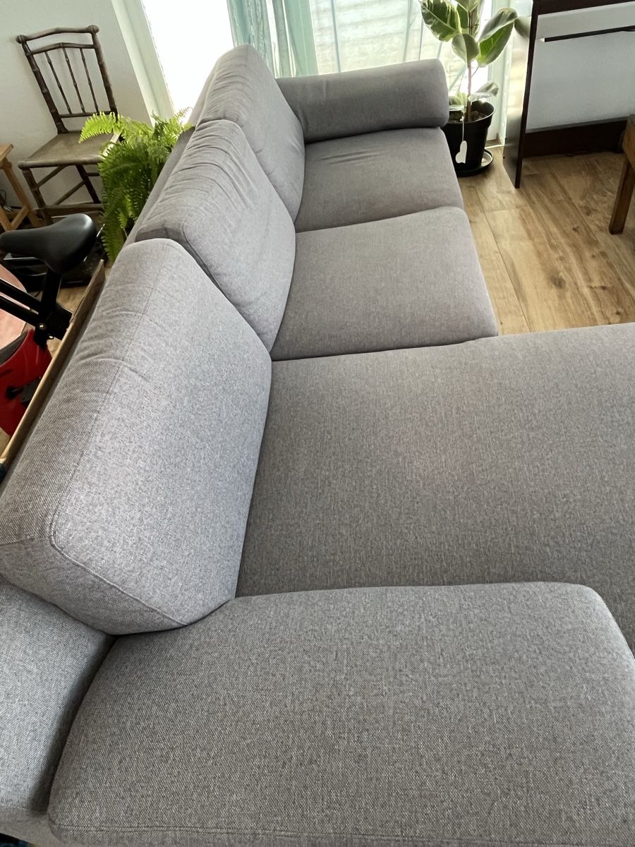 Divani: Ecksofa grau – Usato da Lengnau AG venduto da Free_J