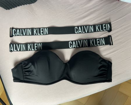 Calvin Klein black bikini top and bottom (set) 
