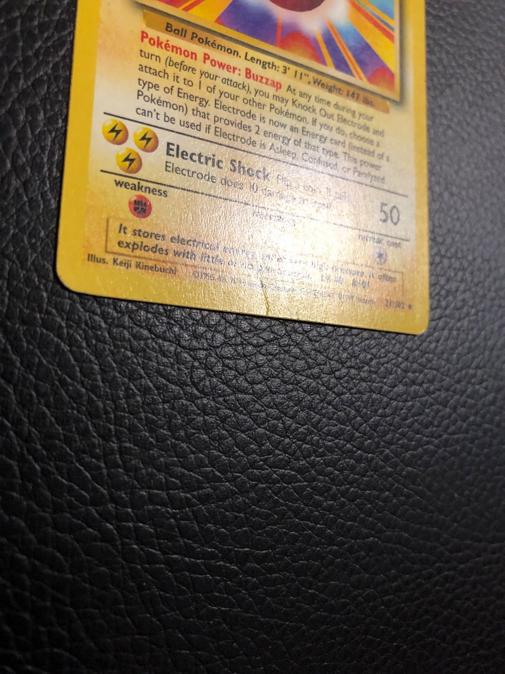 Pokémon Sammelbilder & Trading cards: 1999 Base Set Electrode rare 21/102 Ab 1 – Gebraucht aus Paradiso von Pkmn10 1