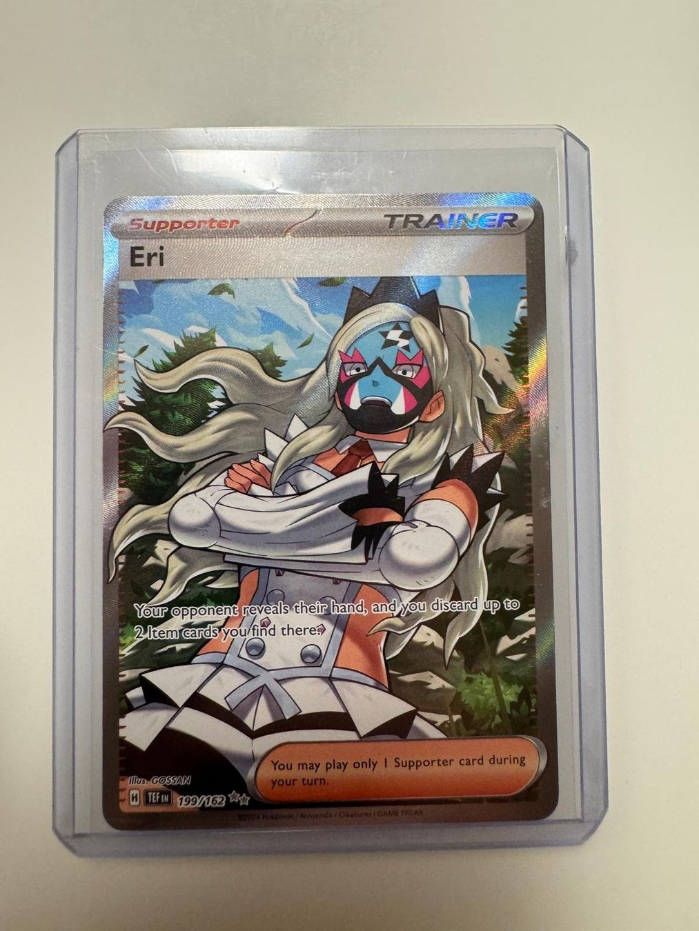 Pokémon Carte collezionabili: Eri | Ultra Rare | TEF 199/162 | EN – Usato da Spreitenbach venduto da Snacky96
