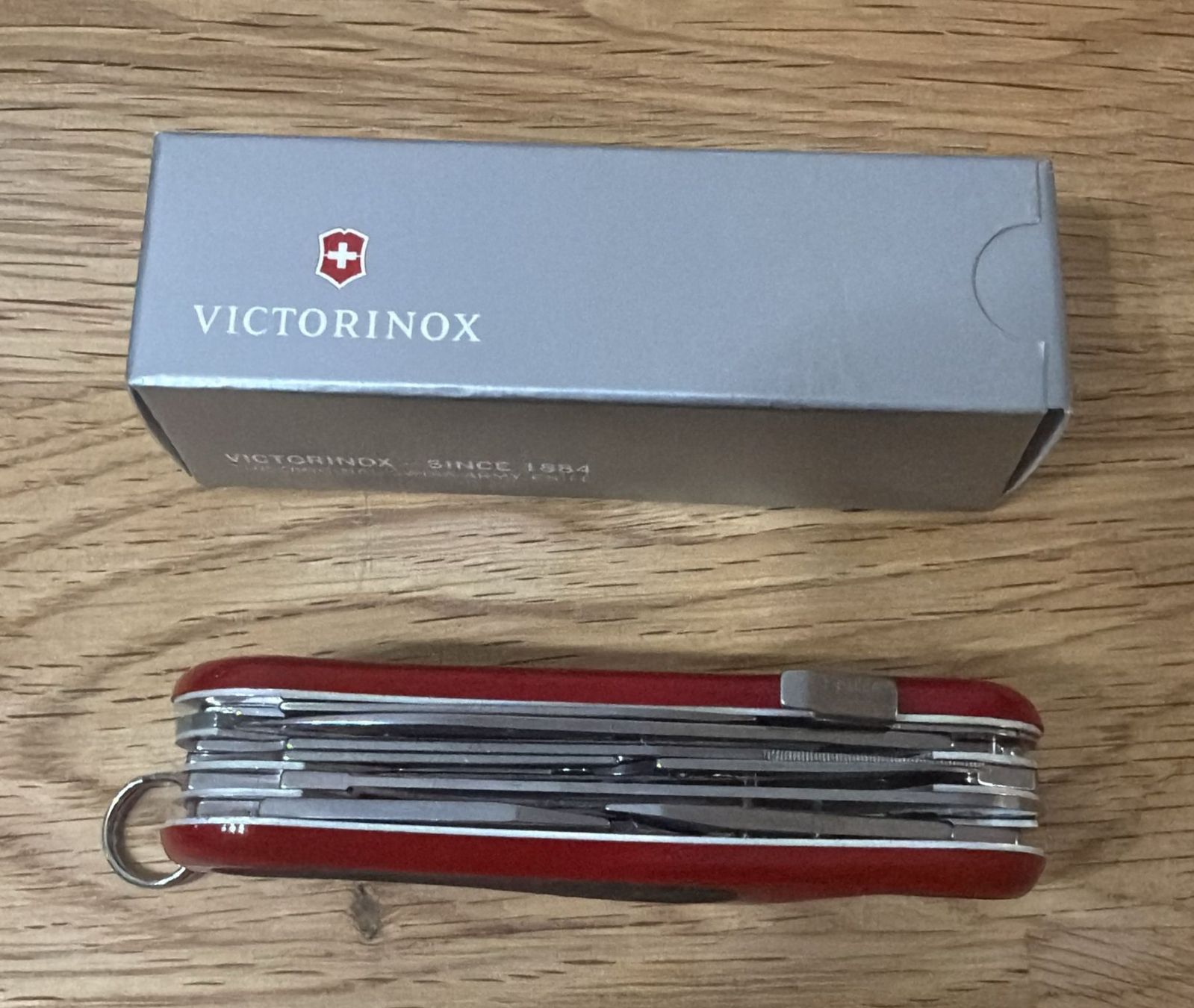 Victorinox Coltelli tascabile: VICTORINOX  SACKMESSER  EVOGRIP S17 RED/BLACK – Nuovo e nell'imballaggio originale da Zürich venduto da Frei-Occasionen 8