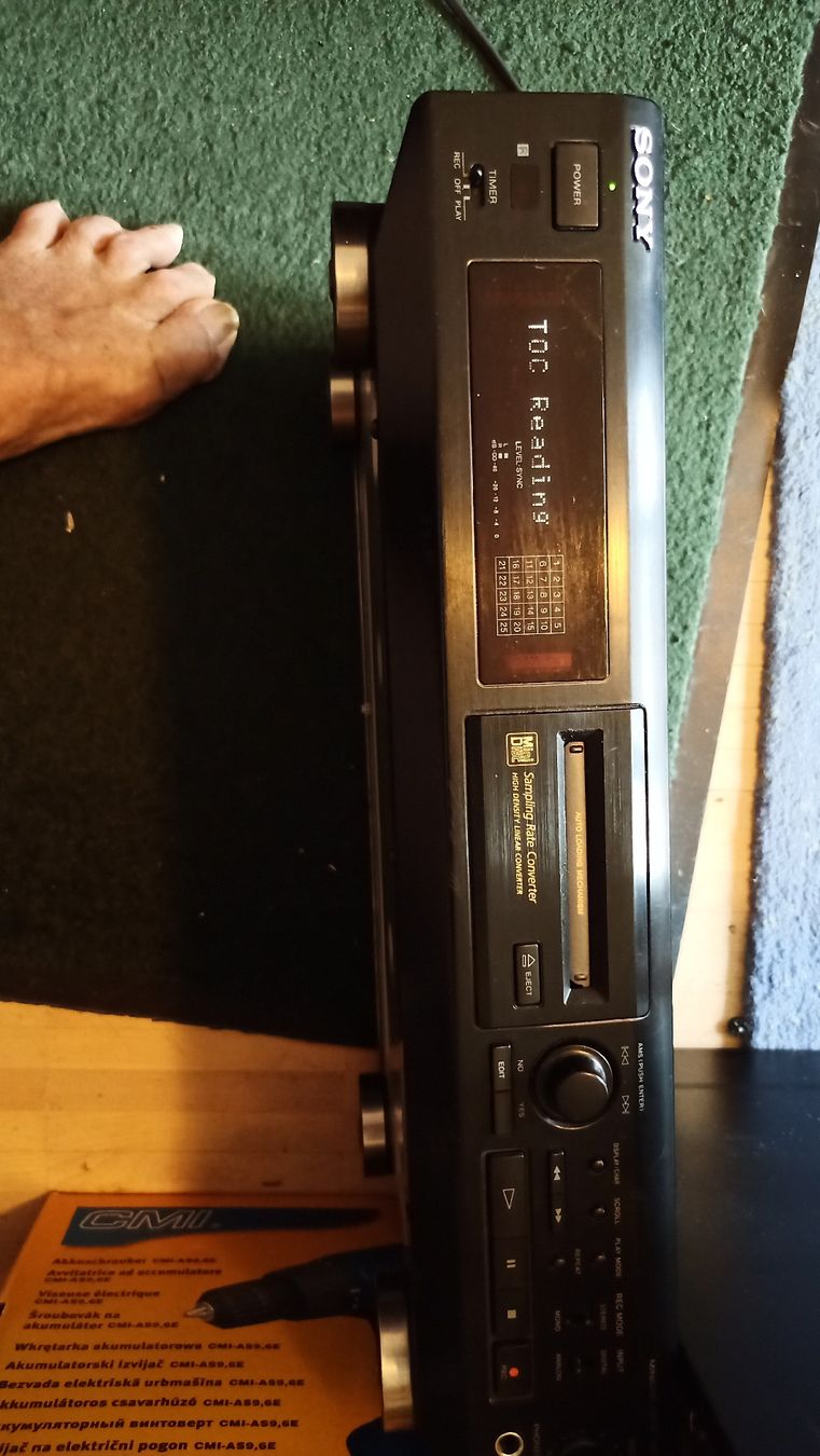 Sony Minidisc: Sony minidisk mds je 500 receiver – Gebraucht aus wila von audi48 1