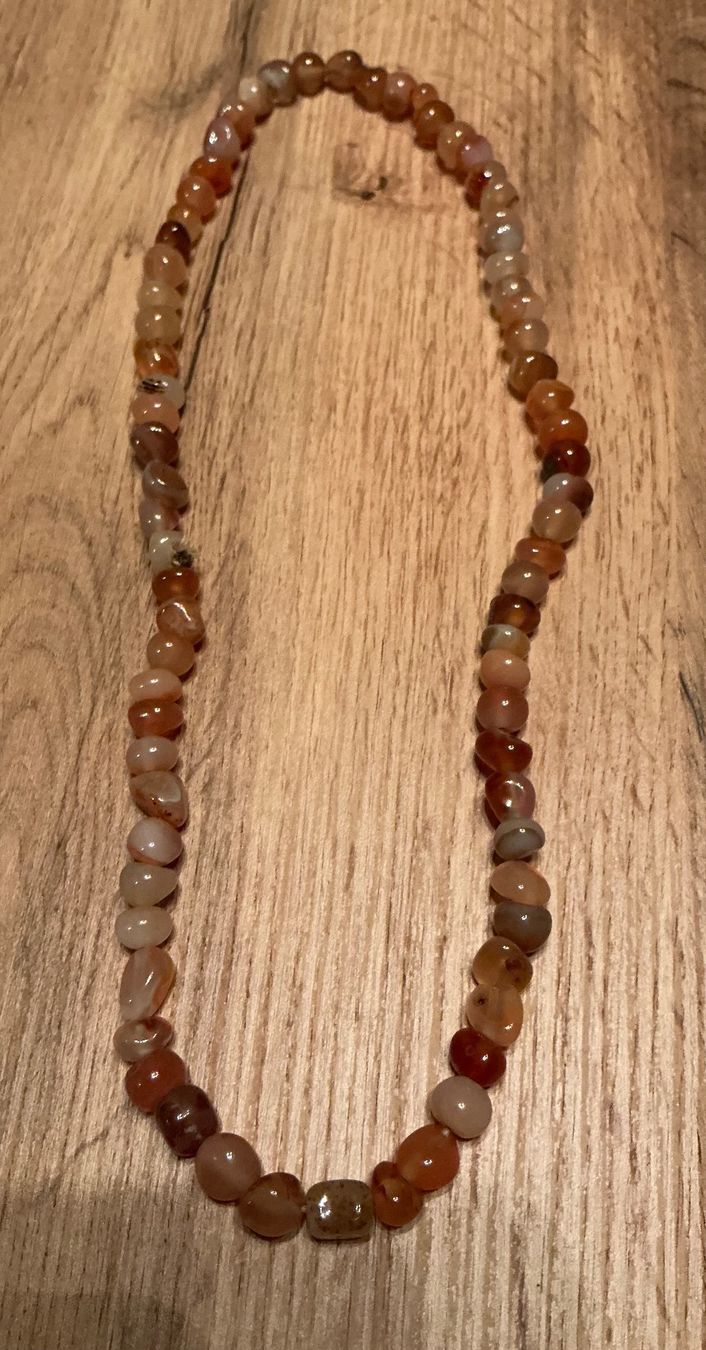 Catenine: ungetragene Mondstein Kette Halbedelstein – Nuovo (secondo la descrizione) da Rüfenach AG venduto da dreen87 1