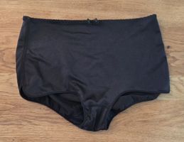Schwarze high-waist Unterhosen, Gr. L, Lycra und selastisch