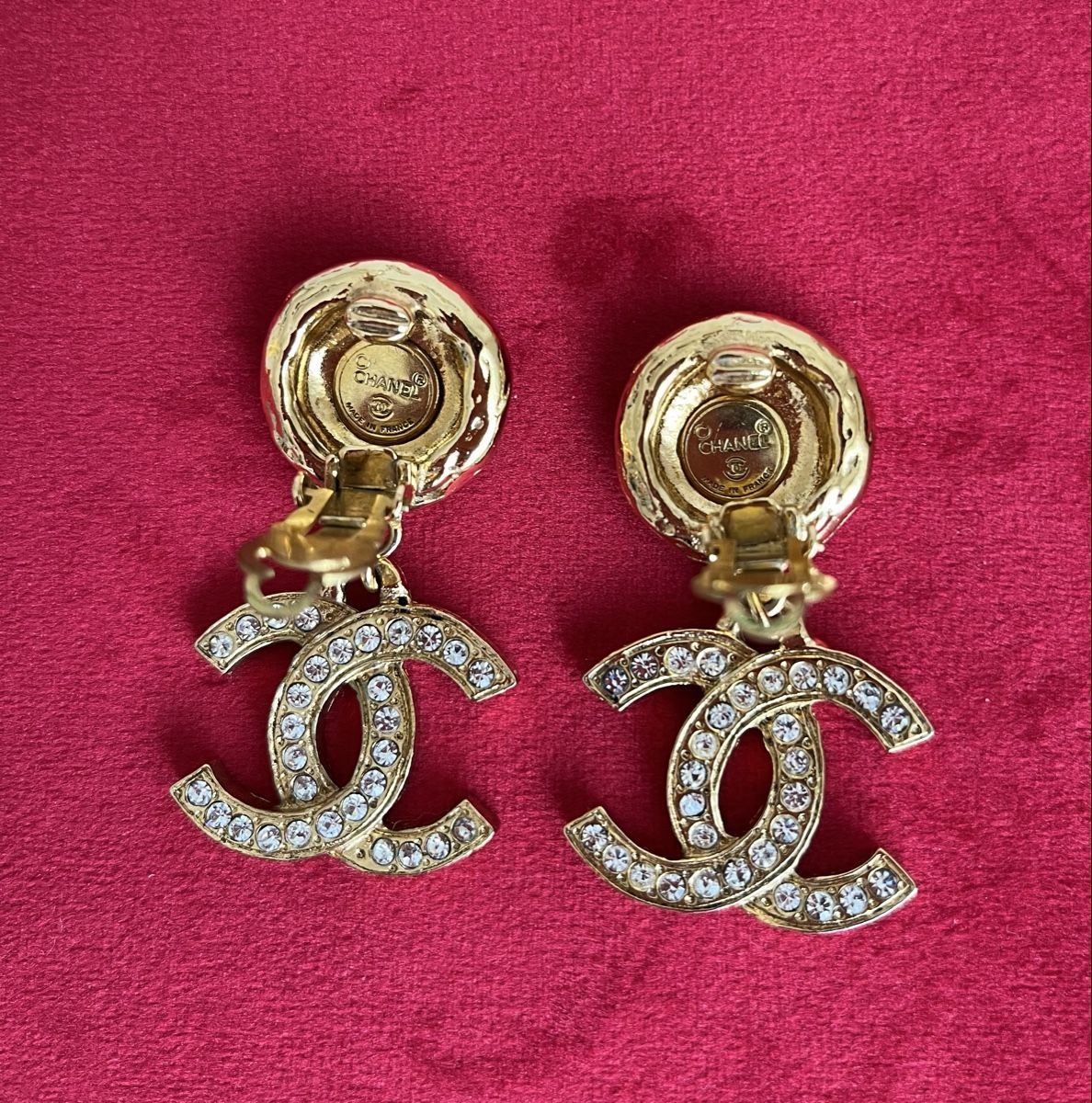 Chanel Orecchini pendenti & Orecchini a lobo: CHANEL Ohrclips – Usato da Widen venduto da evce1318 2