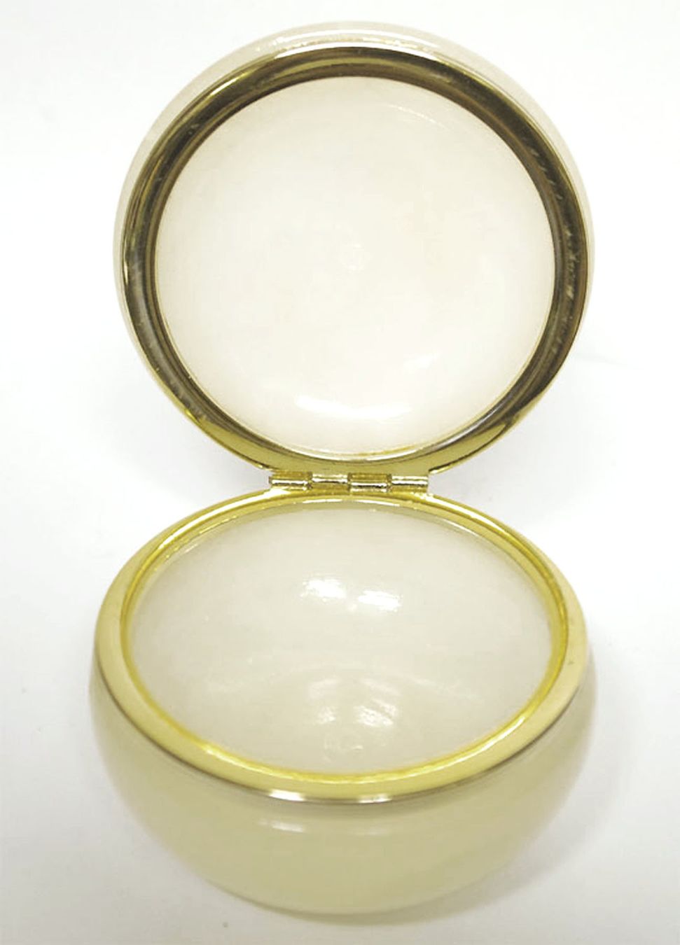 Altro in Decorazioni & Accessori: Alabaster-Dose mit floralem Dekor – Usato da Meggen venduto da Trouvaillen 1