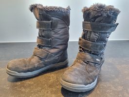 PRIMIGI Winterstiefel Gr. 38 schwarz für Mädchen gefüttert