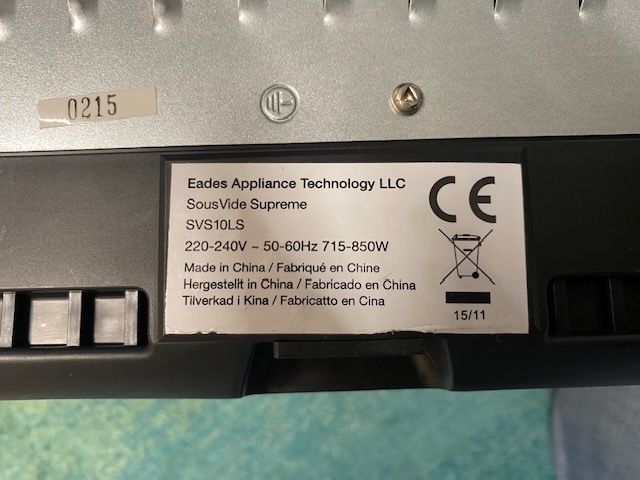 Elettrodomestici da cucina: SousVide Supreme – Usato da Kappelen venduto da Beat6166 3