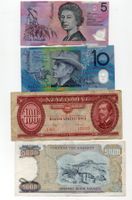 (964) 10 x alte Banknoten Ausland