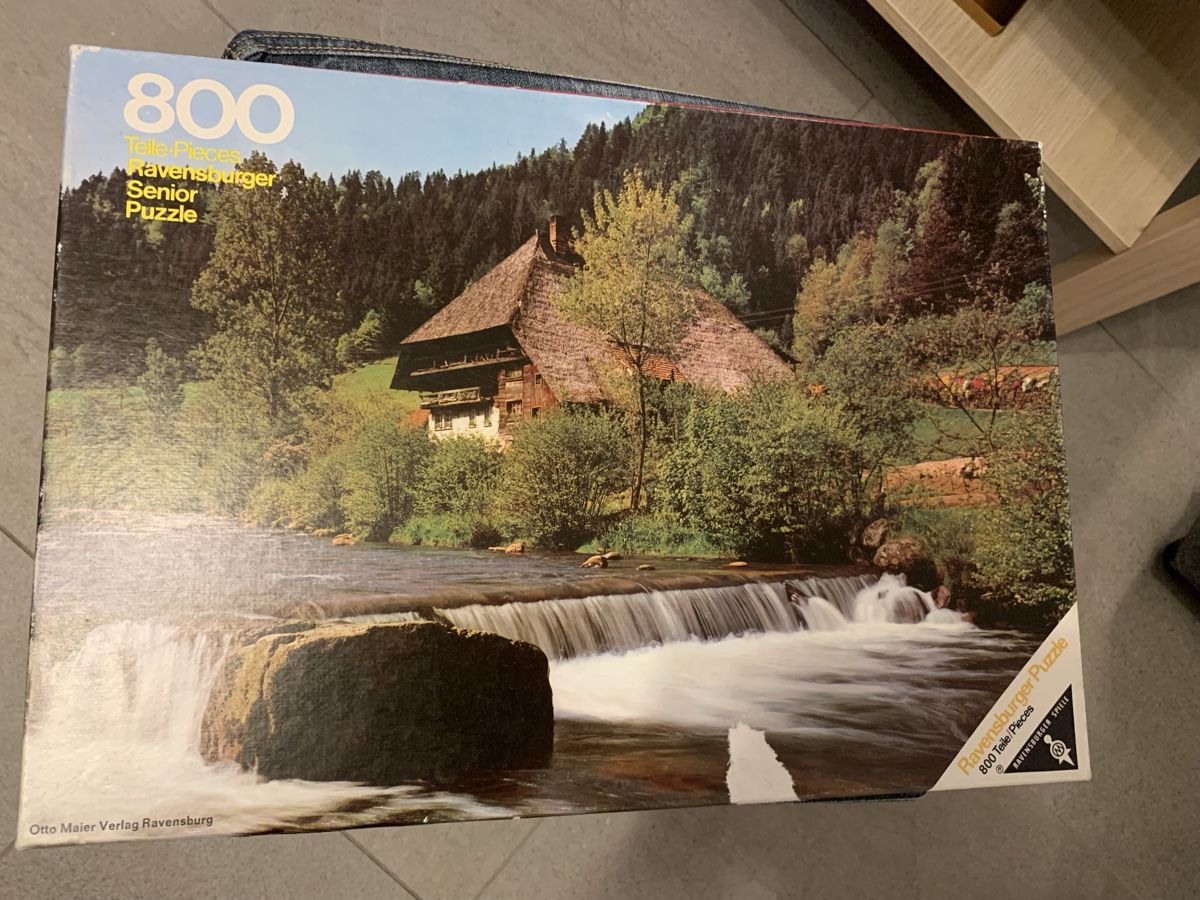Ravensburger Puzzle: Ravensburger Senioren Puzzle 800 Teile – Usato da Winterthur venduto da Stuecheli