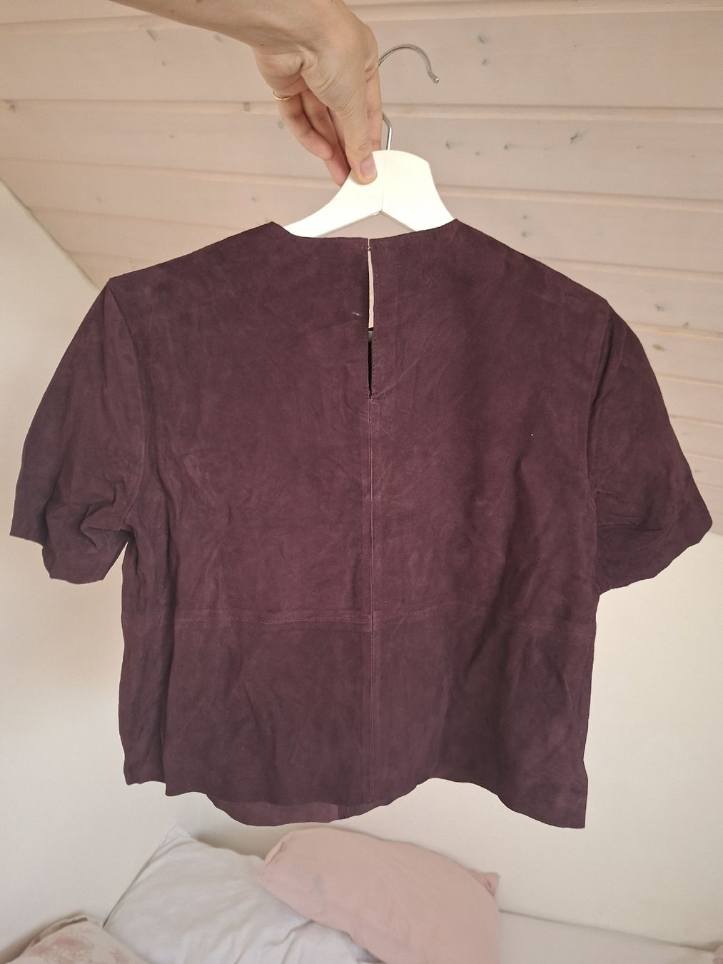 Top: Crop top en cuir - Taille S – Usato da Lausanne venduto da Super-cerise 5