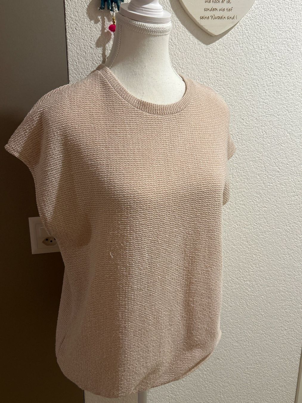 Pulls & Sweat-shirts: Damen kurzarm Pulli lachs/rosa  Gr. M mit Gummizug – Neuf (Voir description) à Brunnen par Nala2929 2