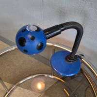 1997 Brilliant Desk Lamp, Schreibtischlampe Tischlampe blau