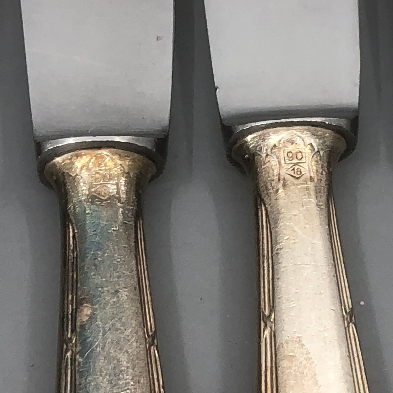 WMF Besteck: 6 Dessertmesser versilbert WMF Modell: 200 – Gebraucht aus Basel von Tiabeanie 8