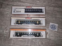 Arnold N Konvolut 23 / 3 SBB Personenwagen 3708, 0372, 3264
