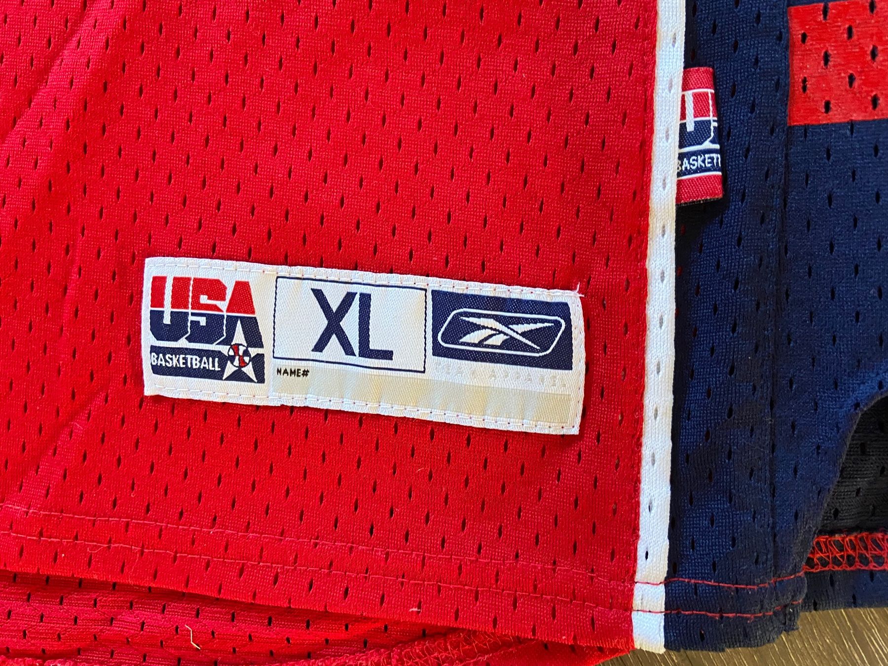 Reebok Scarpe, pantaloni & magliette da ginnastica: USA Basketball Trikot – Usato da Muttenz venduto da bargain_hunter 3