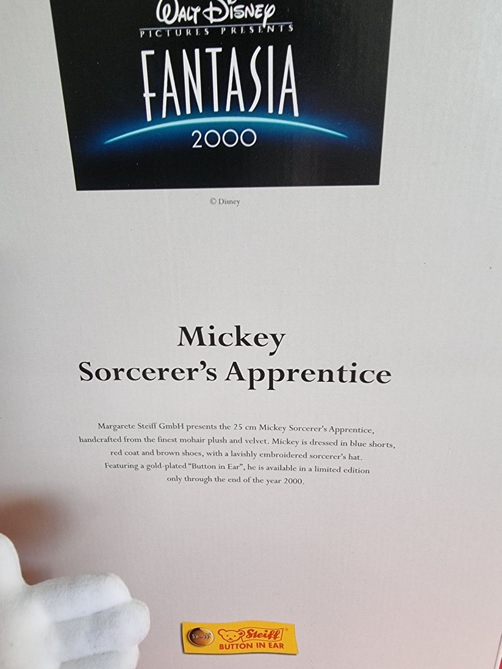 Steiff Giocattoli: Steiff Zauber Mickey – Usato da Egerkingen venduto da sirod05 3