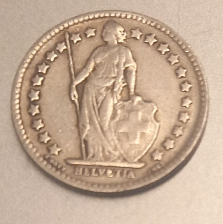 Tutti le monete: 50 centesimi Svizzera 1934 – Usato da Minusio venduto da epp_cty9 1