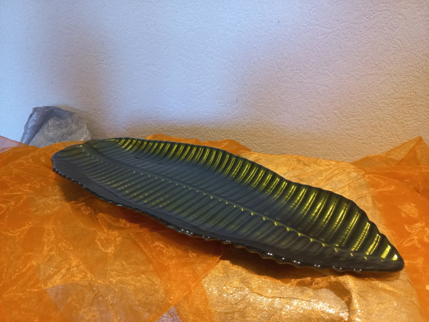 Partylite Alle Dekorationen: Plat feuille de bananier – Gebraucht aus La Sagne NE von John7Steph 3