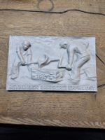 Wandbild Benninger Giesserei Erfalost 1987 Metall Guss (Q)