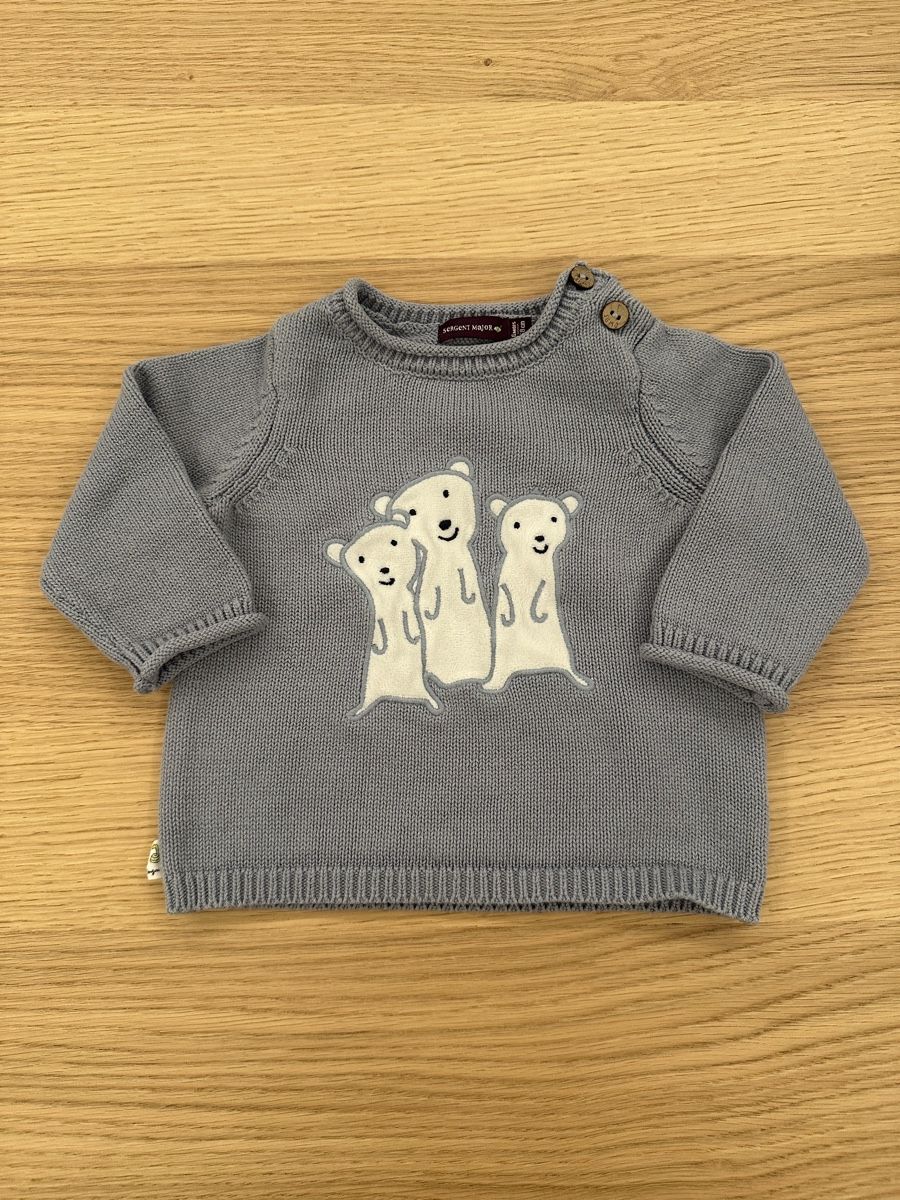 Maglioni & Felpe: Baby Pullover Sergeant Major Eisbären Motiv Grösse 68 – Usato da Zürich venduto da emily.sch