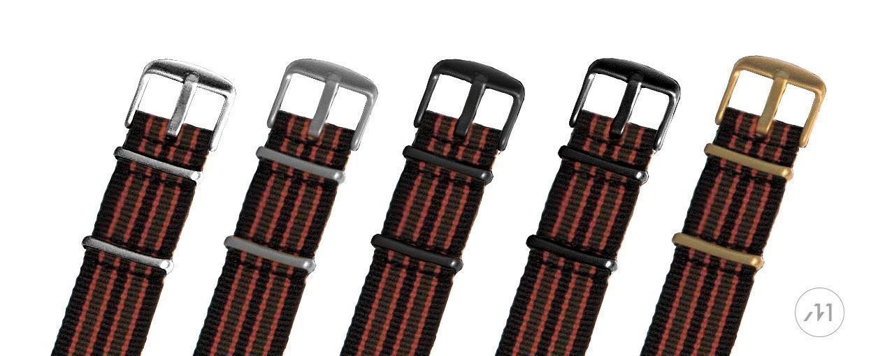 Cinturini per orologio: NATO brac. montre / Armbanduhr – Nuovo e nell'imballaggio originale da Ligerz venduto da micla.shop 4