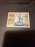 République Guinée Équatoriale timbre voilier 1972 rare!