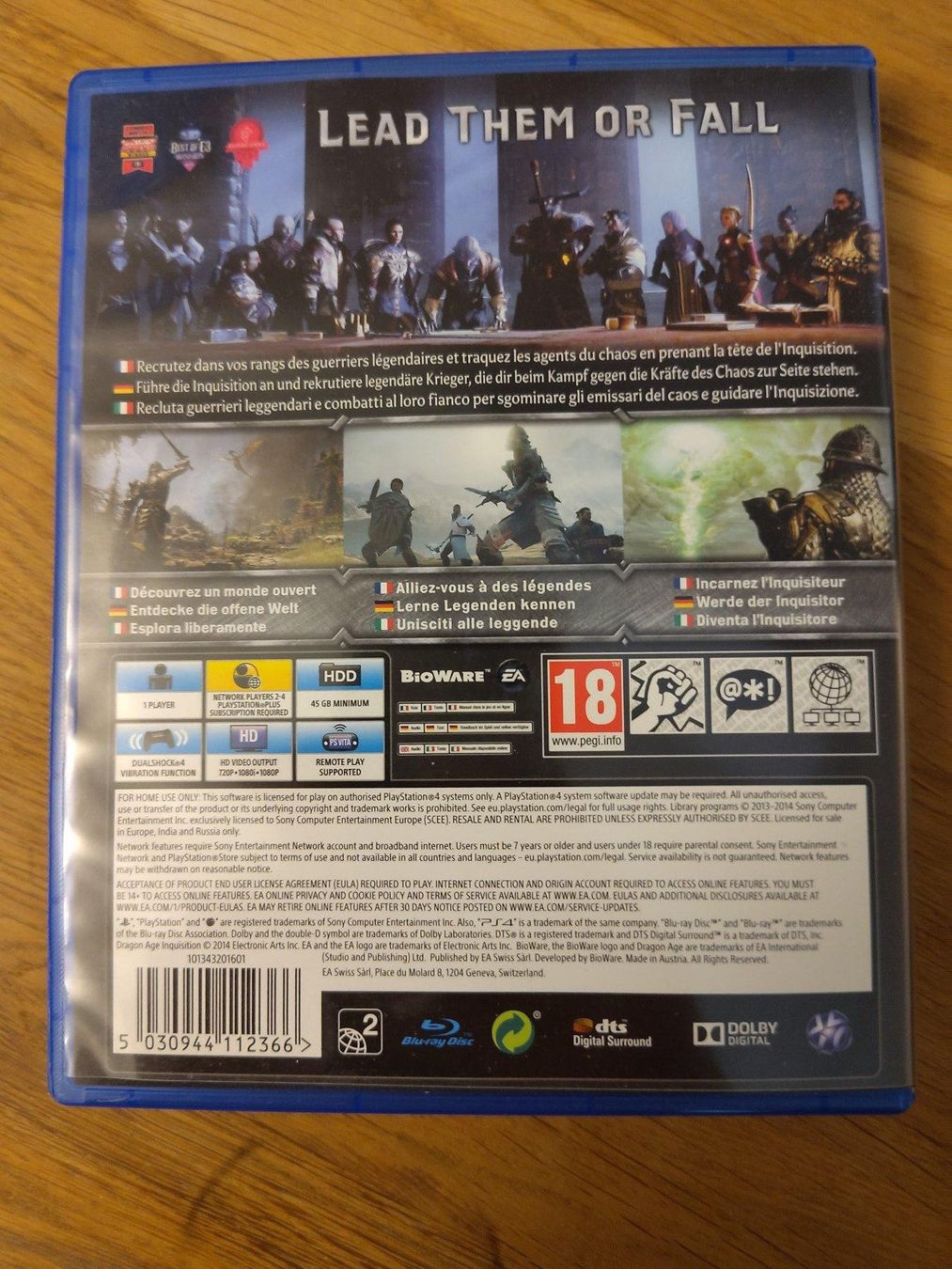 Sony Spiele: Dragon Age: Inquisition - Playstation 4 / PS4 – Gebraucht aus Kloten von SuperRetroPixels 1