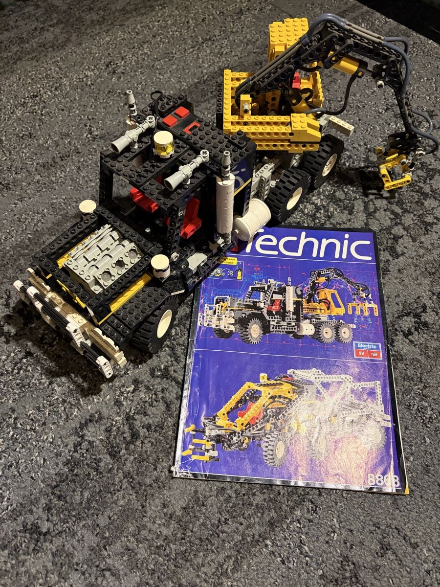 Lego Technic 8868 - Air Tech Claw Rig de 1992 (Gebraucht) in Essertines ...