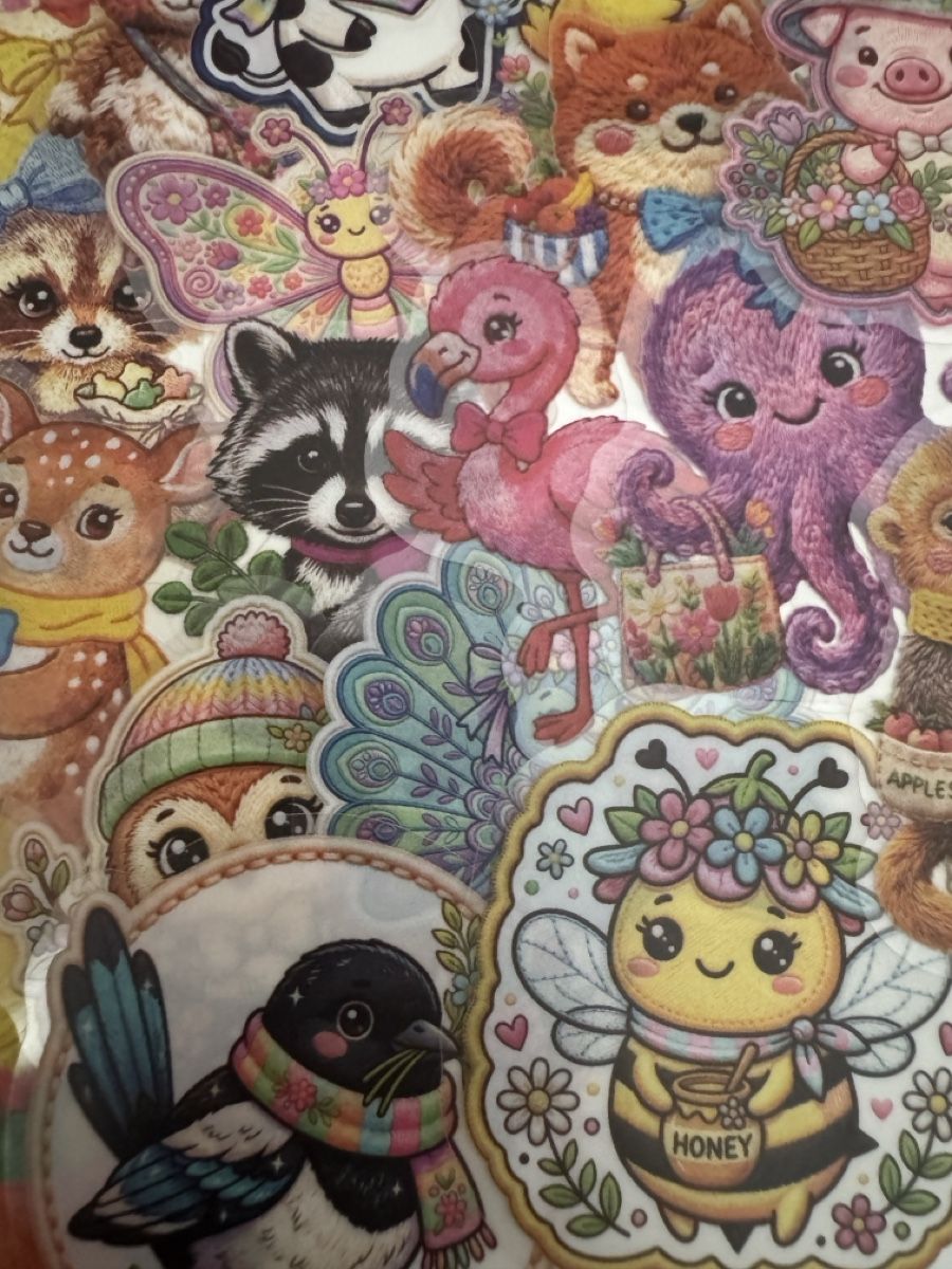 Sticker: Set of 50 Animal Stickers – NEW! – Nuovo (secondo la descrizione) da Sins venduto da sum_lv6d 2