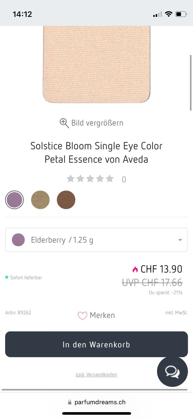 Make-up: Aveda single Eyeshadows Lidschatten 2 stk blau/braun – Nuovo (secondo la descrizione) da Bellach venduto da Lapislazuli_blues 2