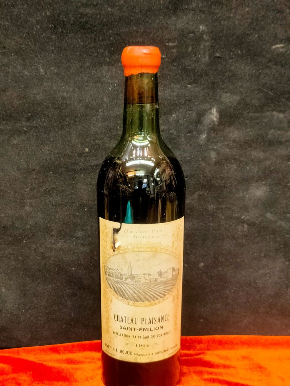Vino: CHÂTEAU PLAISANCE SAINT-ÉMILION 1964 – Nuovo (secondo la descrizione) da Genève venduto da Leboucheoreilles
