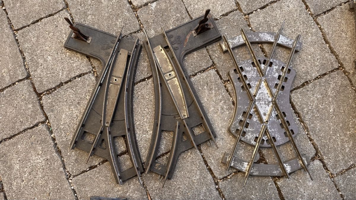 Märklin Modelleisenbahnen: Antike Märklin Eisenbahn mit Schienen. – Gebraucht aus Biel/Bienne von Andy3208 2