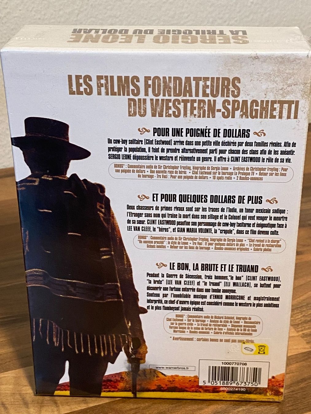 Alle DVDs: Coffret DVD de la Trilogie du Dollar de Serio Leone – Neu und originalverpackt aus St-Prex von Okoala 1