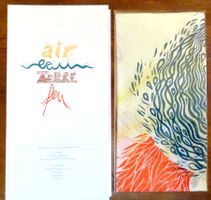 Bouvier / Pochon-Emery – Air Eau Terre Feu + foulard rare