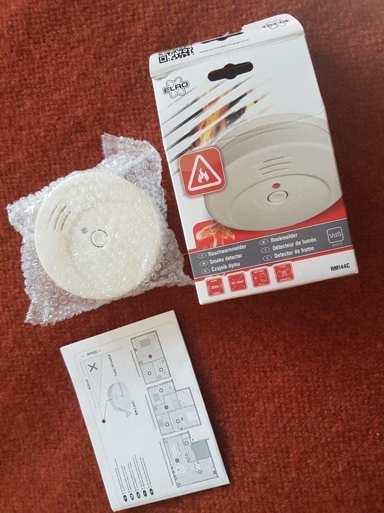 Systèmes d'alarme: Détecteur de fumée « ELRO » – Neuf (Voir description) à Courtepin par Fin_dj7p 2
