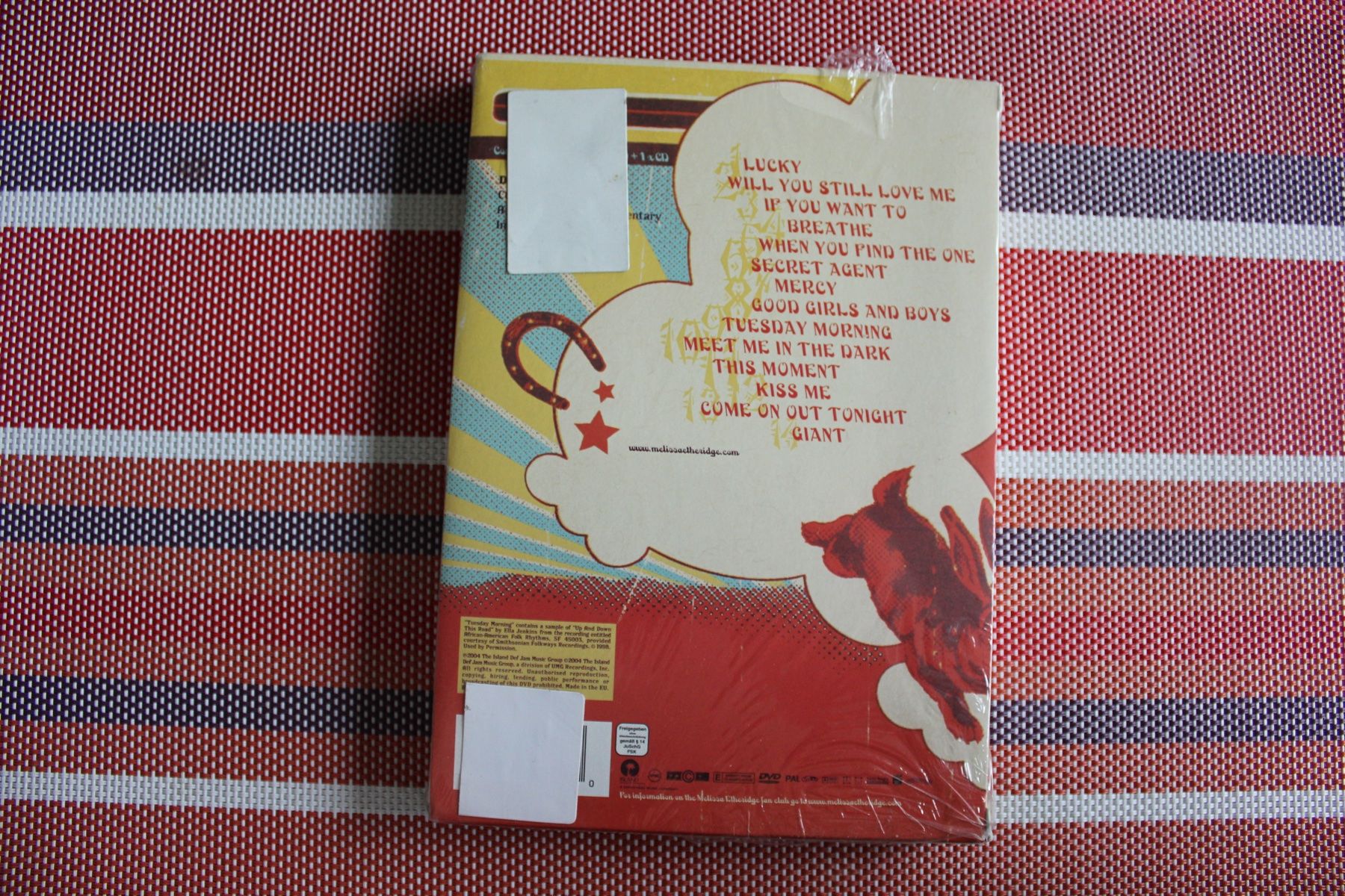 Tutti i DVDs: Melissa Etheridge - Lucky Live von Simon, Michael A. | DVD | – Nuovo e nell'imballaggio originale da Geroldswil venduto da Schlumpfine1973 1