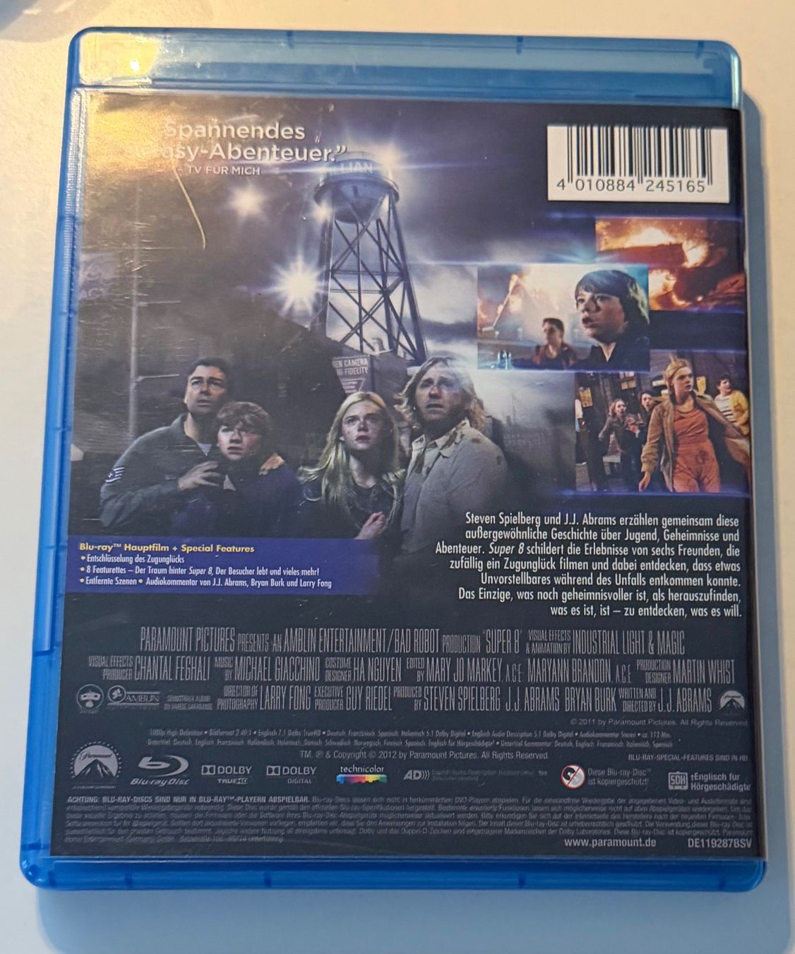 Tous les DVDs: Super 8   [Blu-ray] – D'occasion à Dietlikon par Web-Trader 2