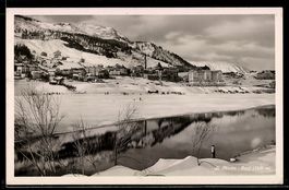 AK St. Moritz, Ortsansicht im Winter