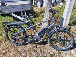 E-Bike Lastenrad London Taxi Boost Bosch Motor und Akku