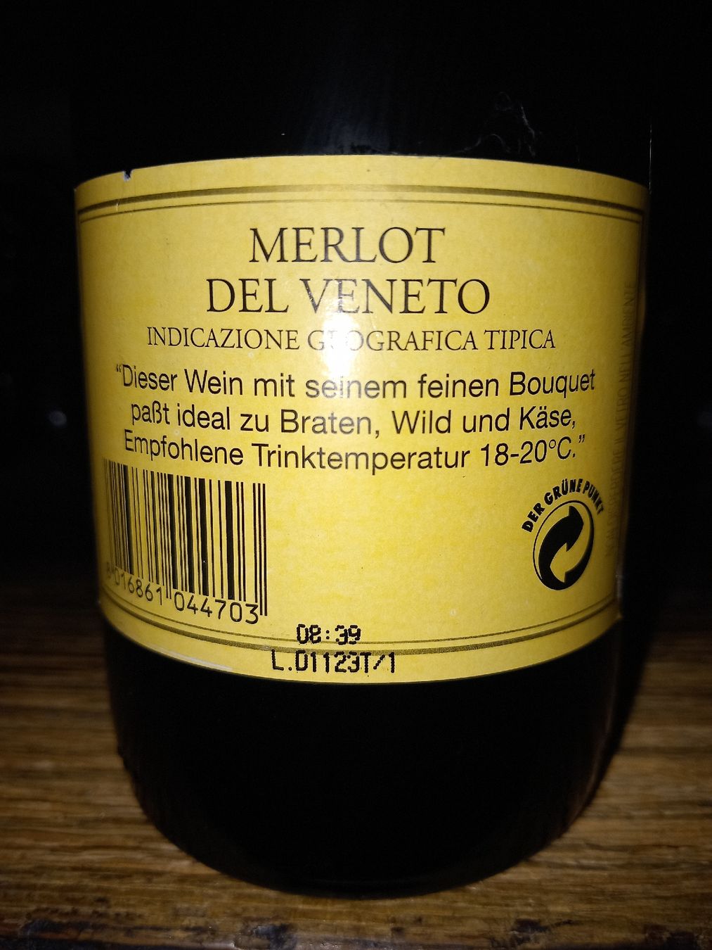 Vino: Merlot de veneto ca'vive 2003 – Nuovo e nell'imballaggio originale da Le locle venduto da juliensaran 2