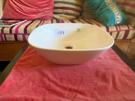 Laufen Lavabo Aufsatzbecken, Saphir Keramik INO 8.1230.0
