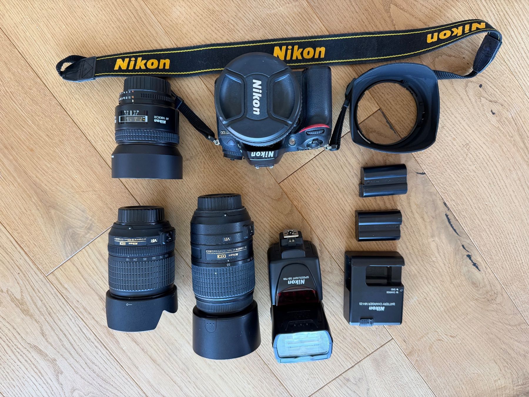 Nikon Appareil photo: Nikon Kamera-Set D7100 mit Objektiven und Blitz – D'occasion à Widen par soler02