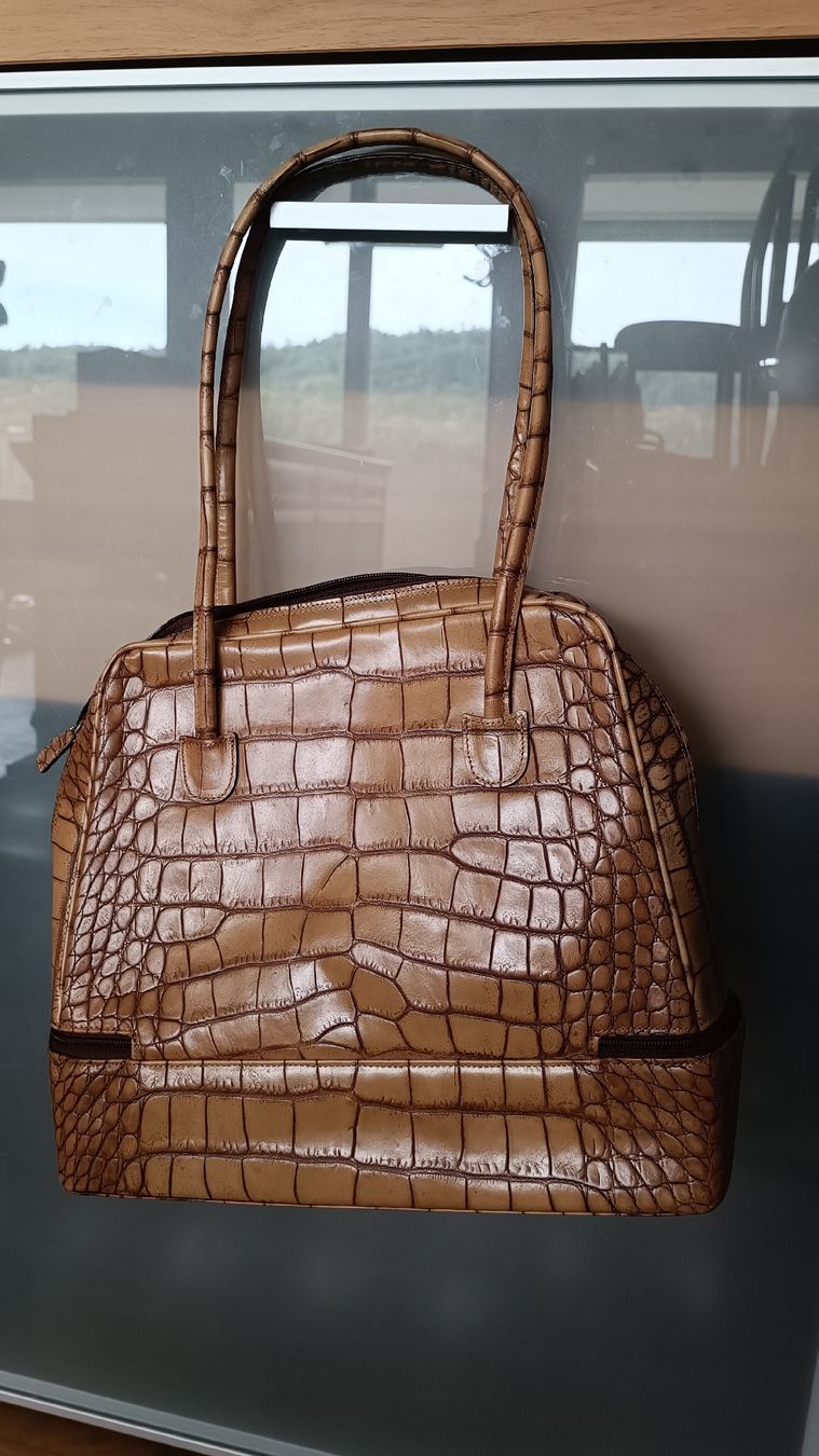 Borse da donna: Elegante Handtasche in Kroko-Optik – Usato da Baden venduto da zuppel 1