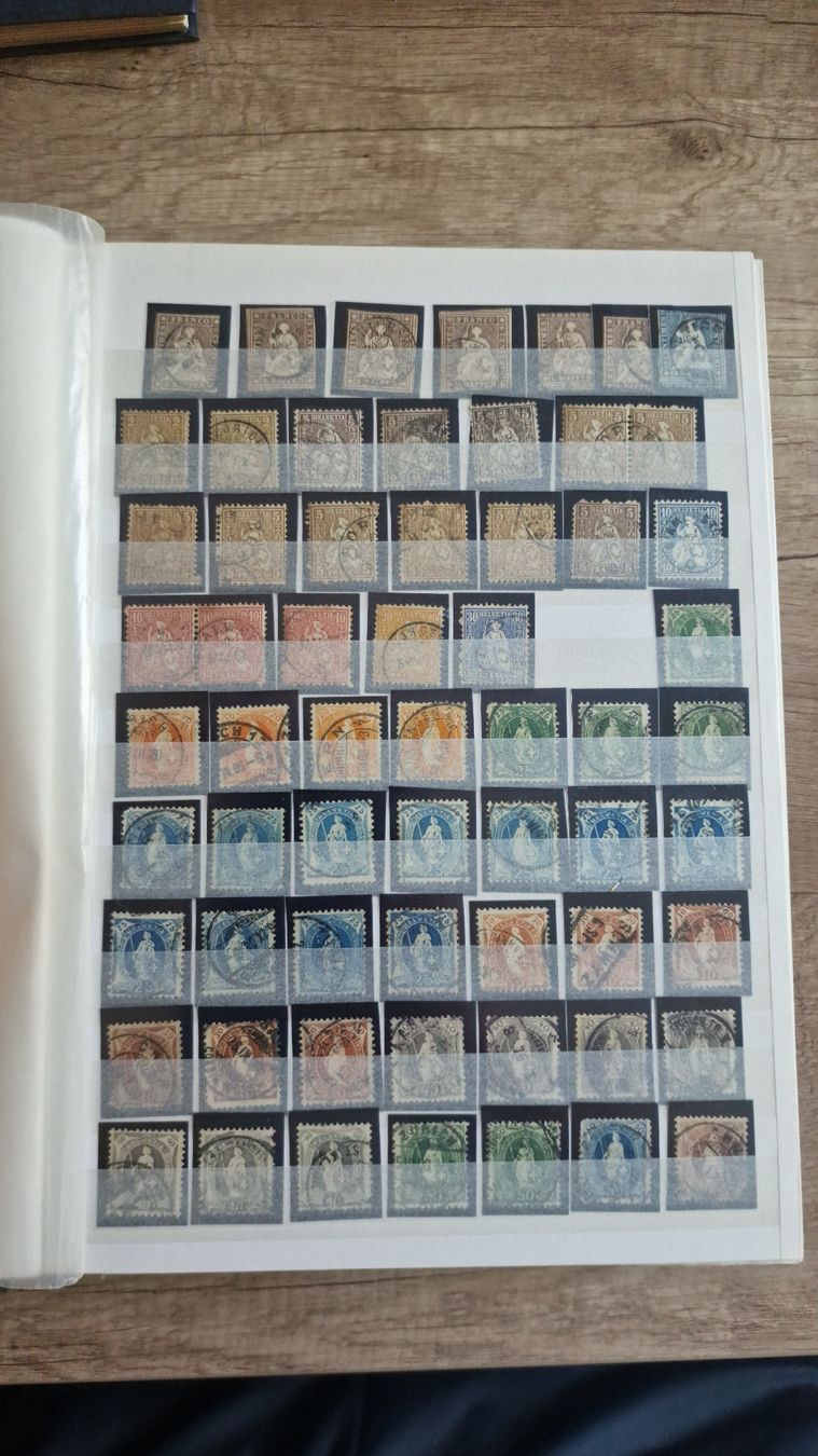 Alle Briefmarken: Schweizer Briefmarken Sammlung ab 1.- – Gebraucht aus amriswil von 3dworldswiss 4