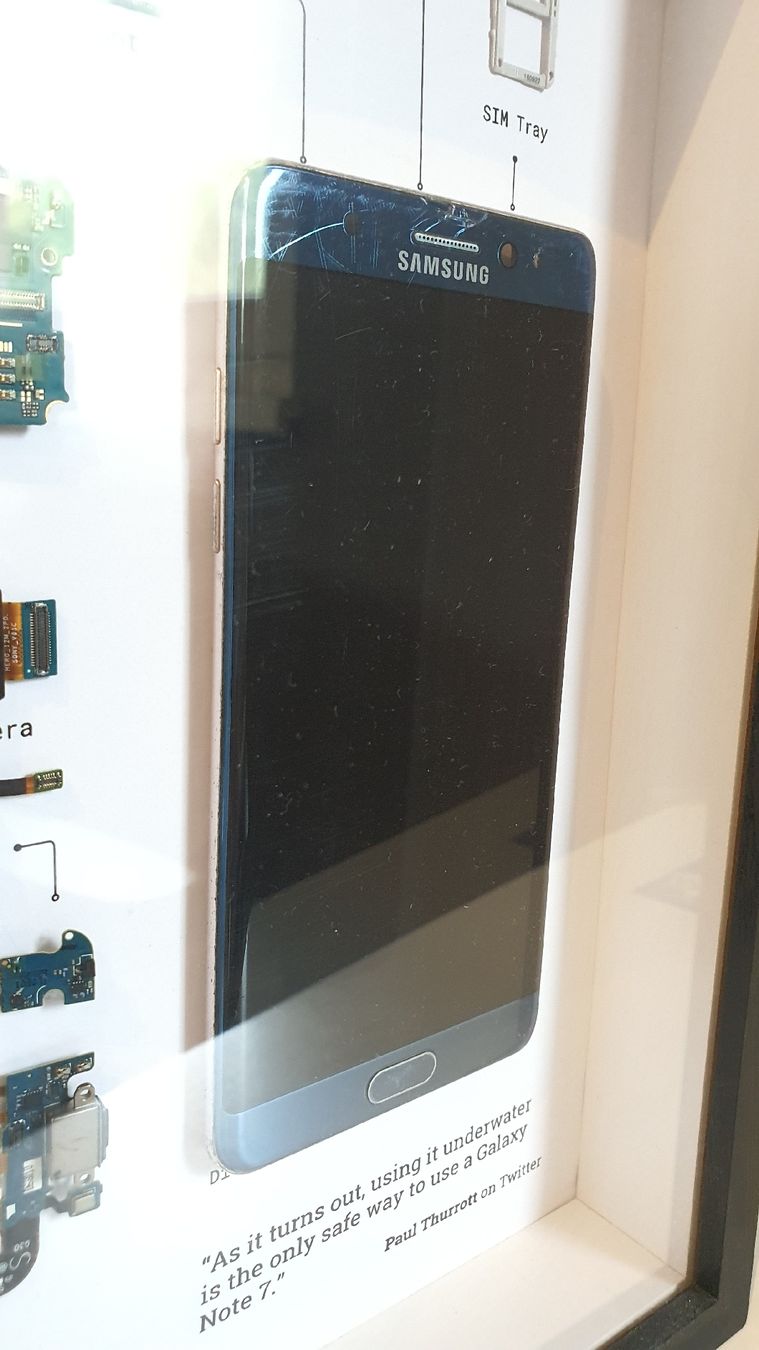 Samsung Telefoni cellulari / Smartphones: Samsung Galaxy Note7 Shadow Box – Usato da Fischenthal venduto da Zeniz 4
